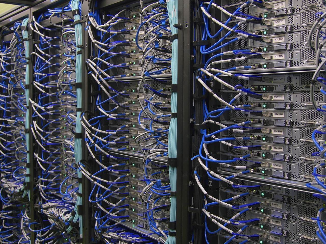 Network cables illustrating AI tool timeout reconciliation between distributed systems